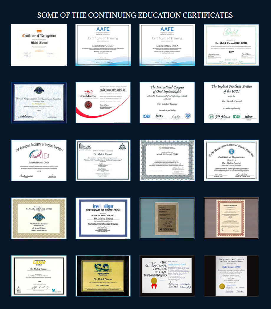 Continuing Education (CE) Certificates